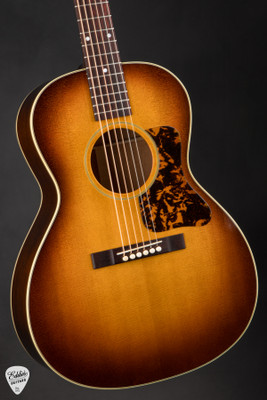 Fairbanks F20 Salvage Acoustic Guitar in Burst with Sinker Sitka Spruce and Old Mahogany
