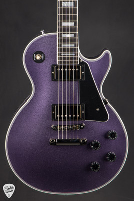 Gibson Custom Shop Dealer Select Les Paul Custom Gloss Purple Sparkle Electric Guitar