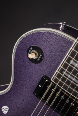 Gibson Custom Shop Dealer Select Les Paul Custom Gloss Purple Sparkle Electric Guitar