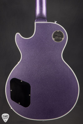 Gibson Custom Shop Dealer Select Les Paul Custom Gloss Purple Sparkle Electric Guitar