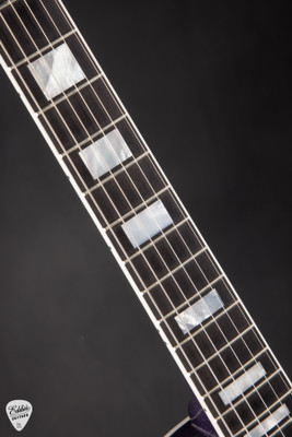 Gibson Custom Shop Dealer Select Les Paul Custom Gloss Purple Sparkle Electric Guitar