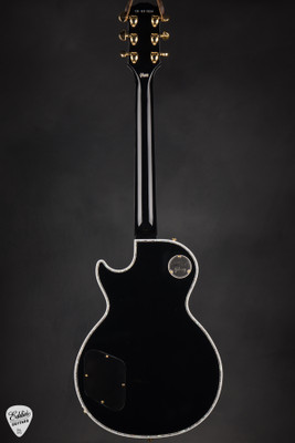 Gibson Custom Shop Dealer Select Les Paul Ultima Tree of Life Cobra Black and Yellow Electric Guitar
