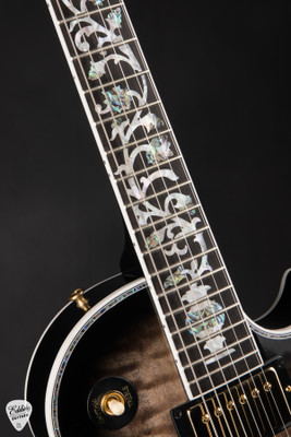 Gibson Custom Shop Dealer Select Les Paul Ultima Tree of Life Cobra Burst Electric Guitar