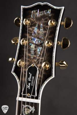 Gibson Custom Shop Dealer Select Les Paul Ultima Tree of Life Cobra Burst Electric Guitar