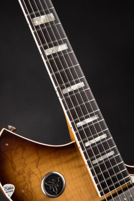 Novo Maple Top Miris JHH Dealer LTD  Amber Burst Electric Guitar
