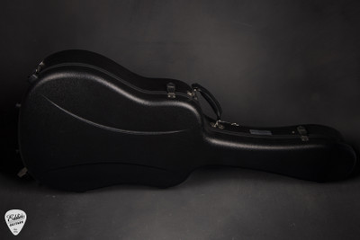 Case for Hozen Blue Label MJ Acoustic Guitar with Swiss Moon Spruce and Indian Rosewood