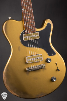 Nik Huber Piet Aged All Gold Electric Guitar
