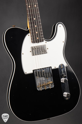 Fender Custom Shop Brian Fallon Telecaster Journeyman Relic Black Electric Guitar