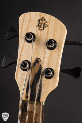 Spector NS 2 4 String Neck Thru Maple Burl and Swamp Ash Electric Bass