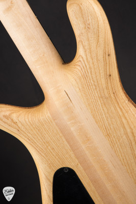 Spector NS 2 4 String Neck Thru Maple Burl and Swamp Ash Electric Bass