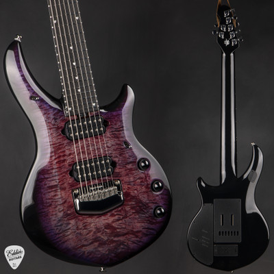 Ernie Ball Music Man Majesty 7 Premium Select Purple Nebula II Electric Guitar