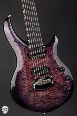 Ernie Ball Music Man Majesty 7 Premium Select Purple Nebula II Electric Guitar