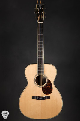 Santa Cruz Founder Collection OM Sitka Spruce and Indian Rosewood Acoustic Guitar