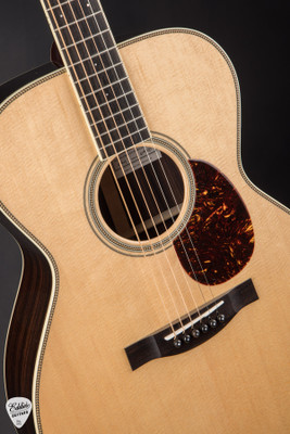Santa Cruz Founder Collection OM Sitka Spruce and Indian Rosewood Acoustic Guitar