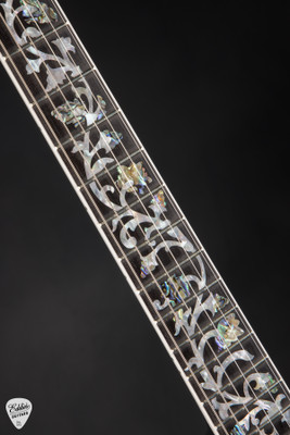 Gibson Custom Shop Dealer Select Les Paul Ultima 5A Tree of Life Nordic Blue Electric Guitar