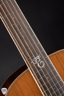 2024 Santa 000 Custom Acoustic Guitar with Fort Ross Chapel Redwood and The Tree Mahogany