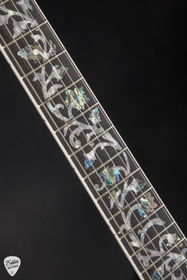 Gibson Custom Shop Dealer Select Les Paul Ultima 5A Tree of Life Nordic Blue Electric Guitar