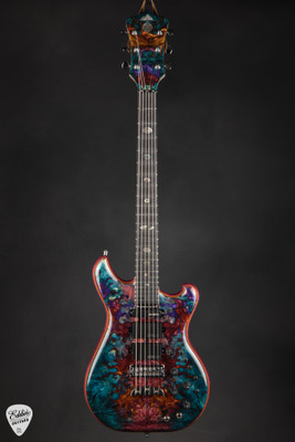 Alembic Further 6 Buckeye Burl Resin Top Electric Guitar