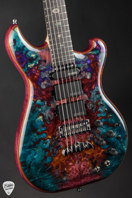 Alembic Further 6 Buckeye Burl Resin Top Electric Guitar
