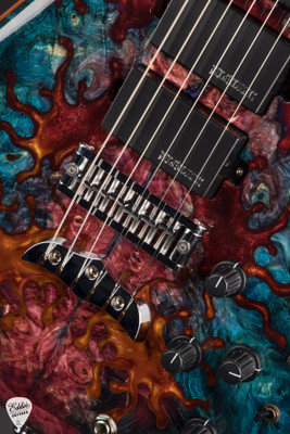 Alembic Further 6 Buckeye Burl Resin Top Electric Guitar