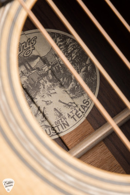 2021 Collings 002HA T Acoustic Guitar with Baked Adirondack Spruce and Indian Rosewood