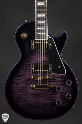 Gibson Custom Shop Dealer Select Les Paul Custom Figured Purple Widow Electric Guitar