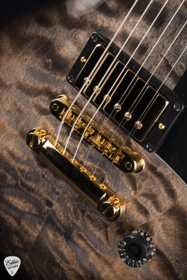 Gibson Custom Shop Dealer Select Les Paul Custom 5A Quilt Tree Of Life Cobra Burst Electric Guitar