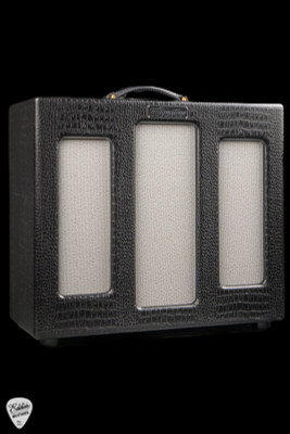Magnatone Varsity Reverb Point to Point Cathedral Black 1x12 Guitar Amp