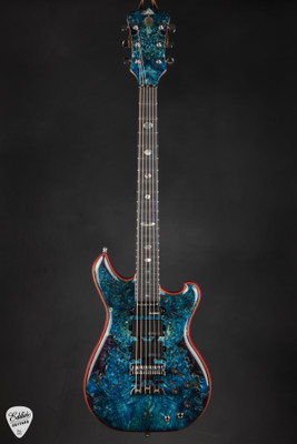 Alembic Further 6 Buckeye Burl Resin Top Electric Guitar