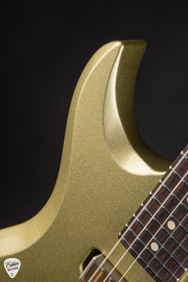 Tom Anderson Wolfhound Electrum Green Gold Electric Guitar