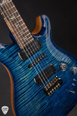 PRS Eddies Guitars Wood Library Modern Eagle V River Blue Electric Guitar