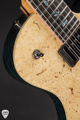 PRS Private Stock 12142 McCarty 594 Singlecut Buckeye Burl Blue Swirl Resin Electric Guitar