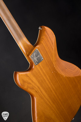 Novo Maple Top Miris JHH Dealer LTD Pelham Burst with Amber Back and Sides Electric Guitar