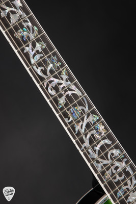 Gibson Custom Shop Dealer Select Les Paul Ultima Tree of Life Iguana Burst Electric Guitar