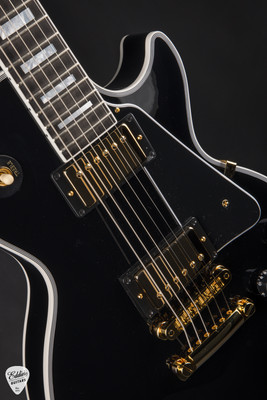 Gibson Les Paul Custom Long Scale Ebony Electric Guitar