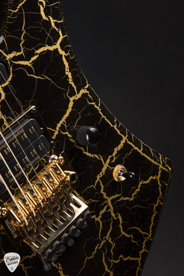 Jackson Pro Plus Series Signature Brandon Ellis Kelly KE27 Gold Crackle Electric Guitar