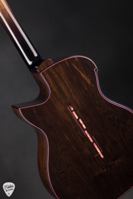 Julien Sublet OMC Acoustic Guitar with Moon Spruce and African Blackwood