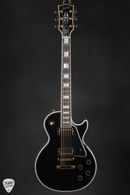 Gibson Les Paul Custom Long Scale Ebony Electric Guitar