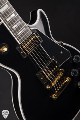 Gibson Les Paul Custom Long Scale Ebony Electric Guitar