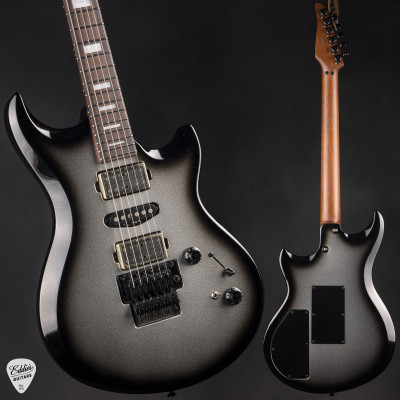 Tom Anderson Direwolf Sparkle Silver to Starry Night Black Electric Guitar