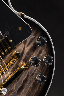 Gibson Custom Shop Dealer Select Les Paul Custom 5A Quilt Tree Of Life Cobra Burst