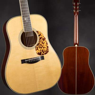 Santa Cruz Founder Collection 1934 D Old Growth Adirondack Spruce and Old Growth Honduran Mahogany Acoustic Guitar
