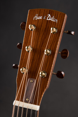 Huss and Dalton OM Custom Acoustic Guitar with Dark Forest Century Cypress and Cocobolo