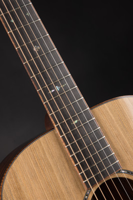 Huss and Dalton OM Custom Acoustic Guitar with Dark Forest Century Cypress and Cocobolo