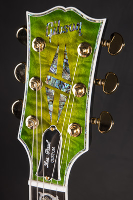 Gibson Custom Shop Dealer Select Les Paul Ultima Tree of Life Iguana Burst Electric Guitar
