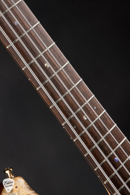 Sandberg Custom 5 String Buckeye Burl Matt Nature Electric Bass
