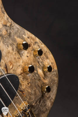 Sandberg Custom 5 String Buckeye Burl Matt Nature Electric Bass