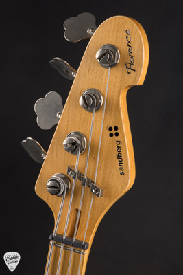 Sandberg Florence Bass Ruby Red Soft Aged Finish Electric Bass