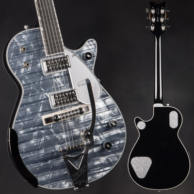 Gretsch G6134T 58 Limited Edition Penguin with String Thru Bigsby Light Blue Pearl Electric Guitar
