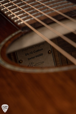 2023 – Huss & Dalton DS-12 Custom Acoustic Guitar with Sinker Redwood & Madagascar Rosewood